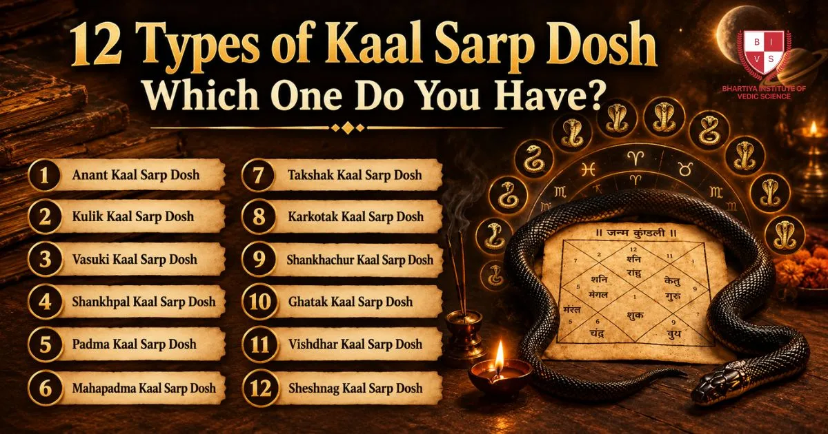 12 Types of Kaal Sarp Dosh